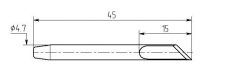 MP15-DK-05, косой нож, износостойкие