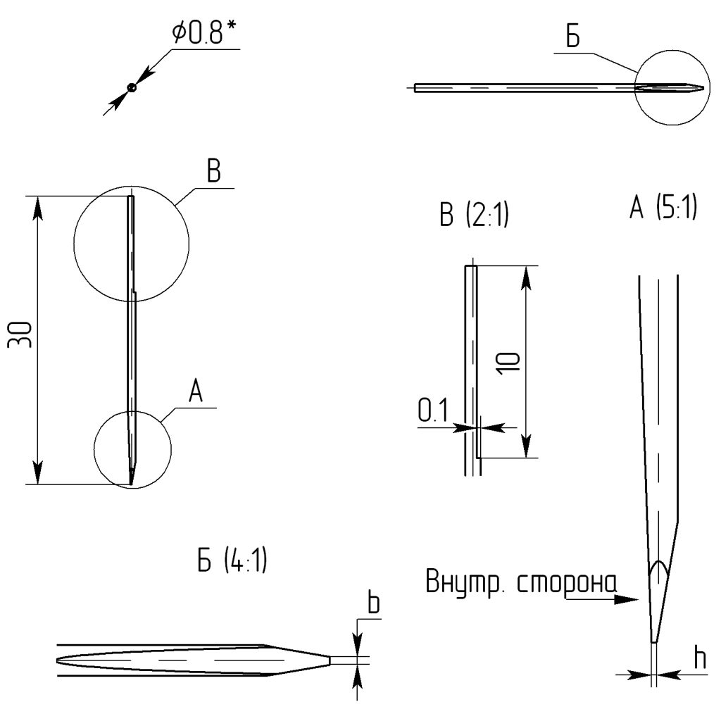 Электроды БИС-05.5, диаметр 0.8 мм