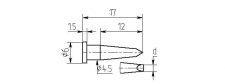 MW12-DA (Ранее MW17-DA), клиновидные, износостойкие