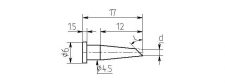 MW12-DB (Ранее MW17-DB), односторонний срез, износостойкие