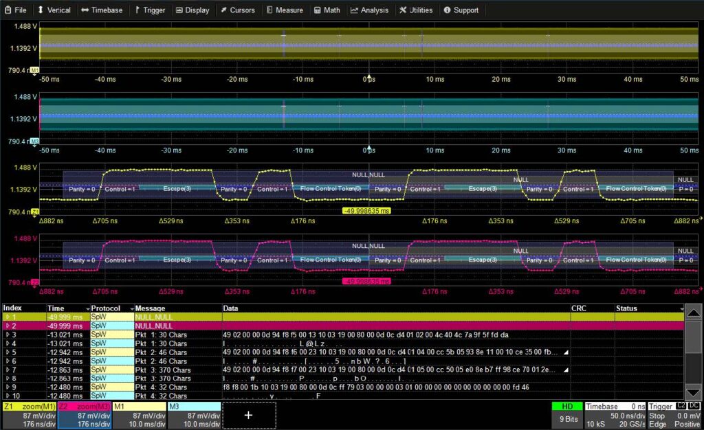 Опция WM8ZI-SPACEWIREBUS D